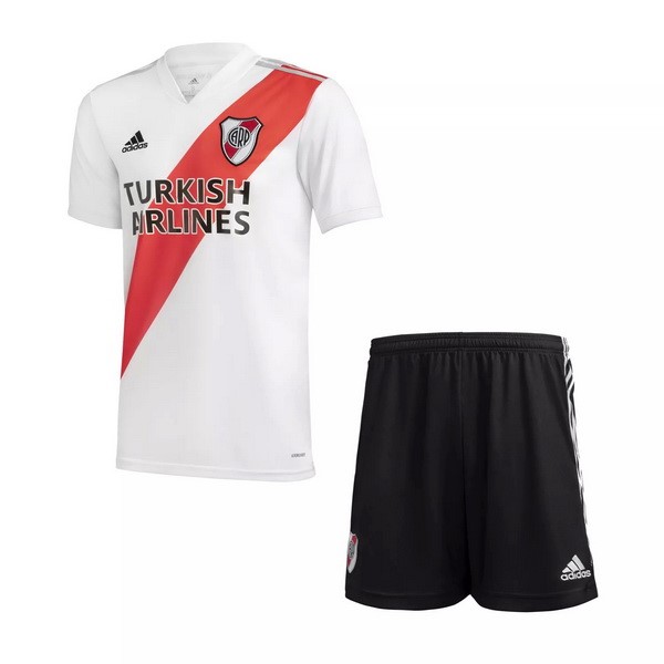 Camiseta River Plate Replica Primera Ropa Niños 2020/21 Blanco